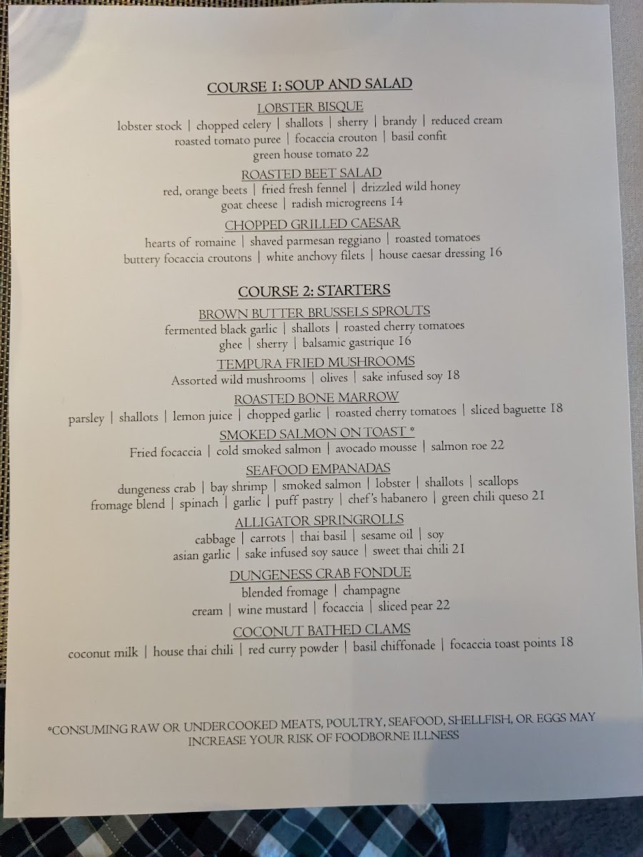 Menu - Flavour Bistro photo 1